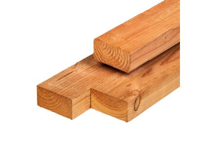 Balk Lariks Douglas timmerhout 5x10x300cm ongeschaafd