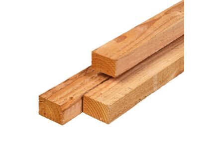 Balk Lariks Douglas timmerhout 4.5x7.5x500cm ongeschaafd