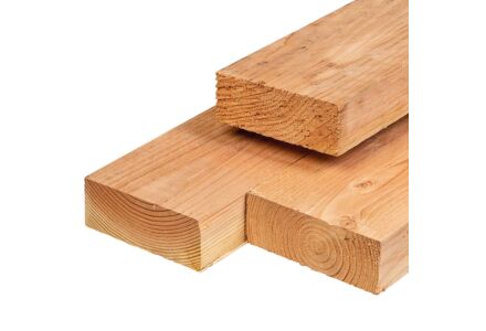Balk Lariks Douglas timmerhout 7x20x500cm ongeschaafd