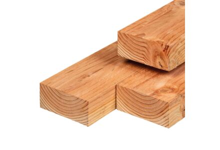 Balk Lariks Douglas timmerhout 10x20x400cm ongeschaafd