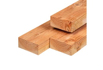 Balk Lariks Douglas timmerhout 6.3x15x500cm ongeschaafd