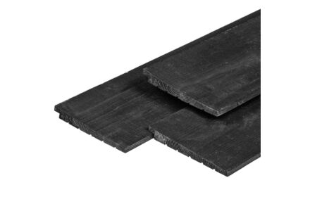 Zweeds Rabat zwart geïmpregneerd Douglas 2.2x19.5cm