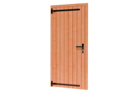Enkele dichte deur douglas B101.5xH202cmm linksdraaiend