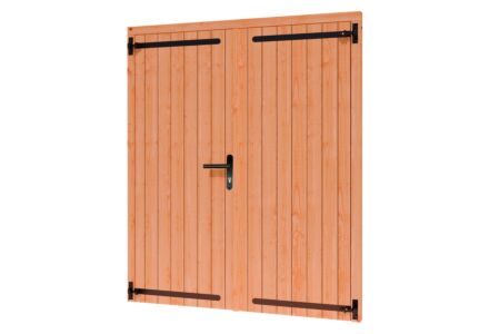 Dubbele dichte deur douglas B190xH202cm