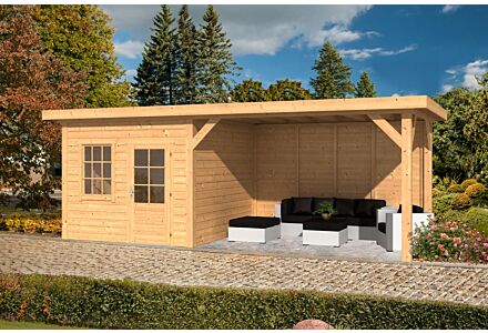 Lariks Douglas overkapping Holten DHZ bouw 690x300cm