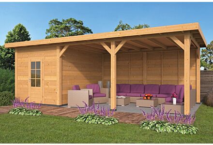 Lariks Douglas overkapping Twello DHZ bouw 743x370cm
