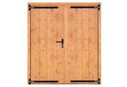 Dubbele deur dicht Red Class Wood 185x205cm