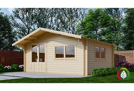 Blokhut 5x4 Interflex 540x440cm