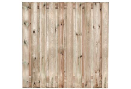 Tuinscherm grenen geimpregneerd 21-planks 180x180cm