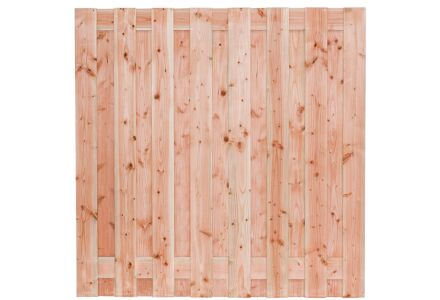 Tuinscherm Lariks Douglas Zillertal 17-planks 180x180cm