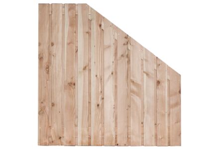 Tuinscherm Lariks Douglas Harz verloop 180x180cm