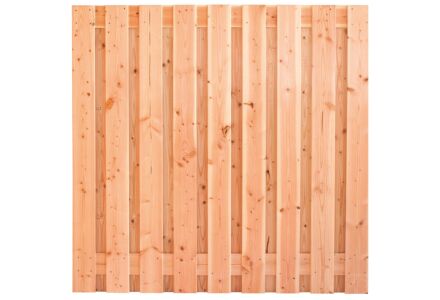 Tuinscherm Douglas Innsbruck 19 planks 180x180 cm