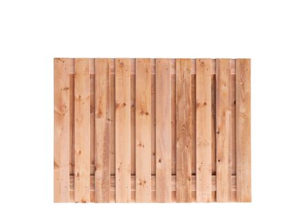 Tuinscherm Casablanca Red Class Wood 21-planks 130x180cm