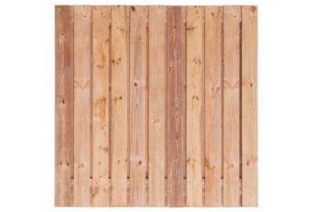 Tuinscherm Agadir Red Class Wood 23-planks 180x180 cm