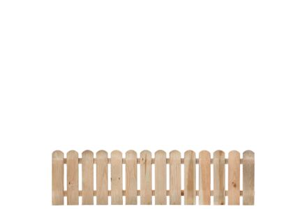 Tuinhek recht geïmpregneerd grenen hout 40x150cm 