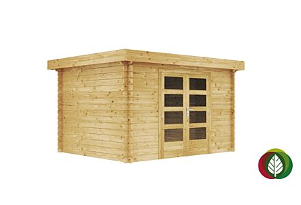 Blokhut Gartsen 45mm 350x300cm - Duxwood