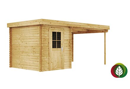 Blokhut Milton 28mm 500x300cm - Duxwood