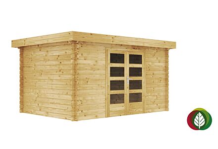 Blokhut Emmen 45mm 500x300cm - Duxwood