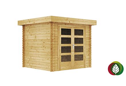 Blokhut Tallin 28mm 250x250cm - Duxwood