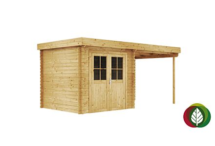 Blokhut Victoria 28mm 500x250cm - Duxwood