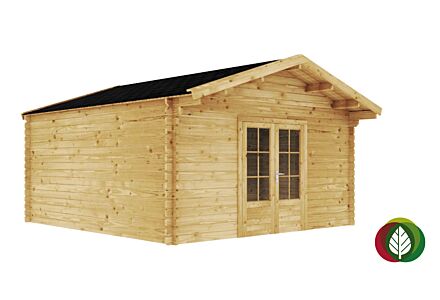 Blokhut Zweeloo 45mm 450x500cm - Duxwood