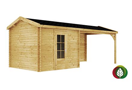 Blokhut Yulia 28mm 200x300+275cm - Duxwood