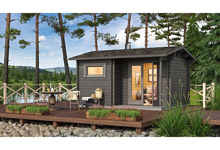 Buiten sauna Juuka - 70mm
