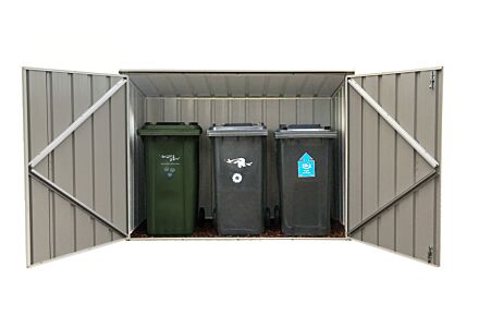 Metalen containerberging Endurashed 208x97cm