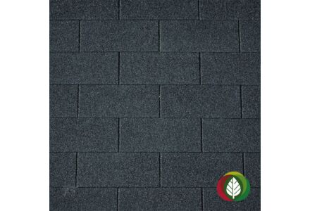 Dakshingles recht zwart