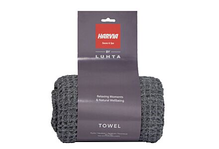 Harvia handdoek 80x160cm grijs