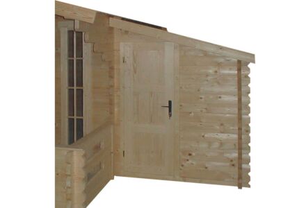 Blokhut aanbouw 38 Interflex 163x380cm