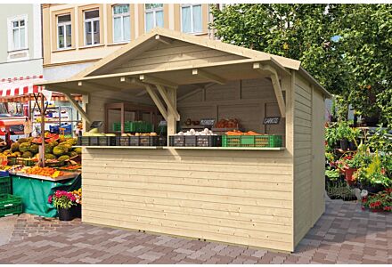 Houten Kiosk Noel 300x240cm