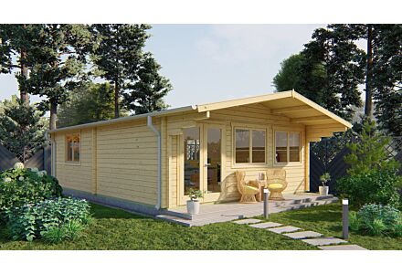 Blokhut Ballyragget 595x930cm Tuindeco