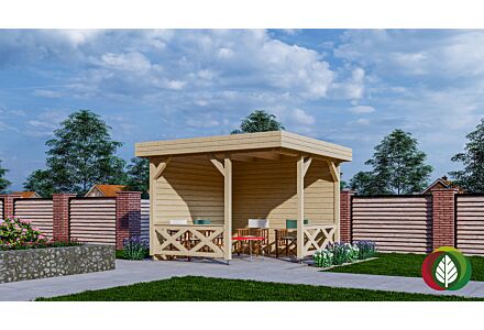 Paviljoen P3056 Interflex 278x278cm