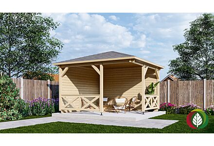 Paviljoen P3555 Interflex 330x330cm
