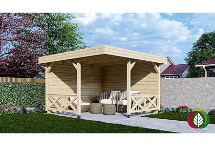 Paviljoen P3556 Interflex 330x330cm