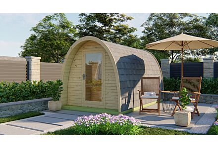 Pod Sauna Tolva 230 x 396 cm Vurenhout