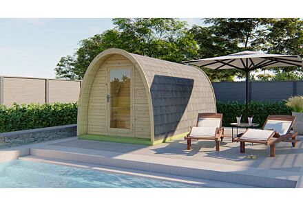 Pod Sauna Tolva 230 x 480 cm Vurenhout