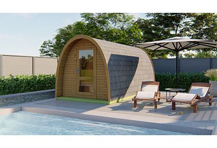 Pod Sauna Tolva 230 x 480 cm Thermowood