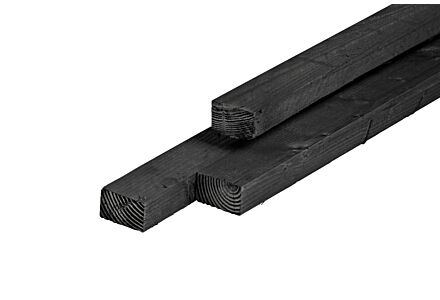 Regel douglas zwart geïmpregneerd 4.5x7.5x400cm