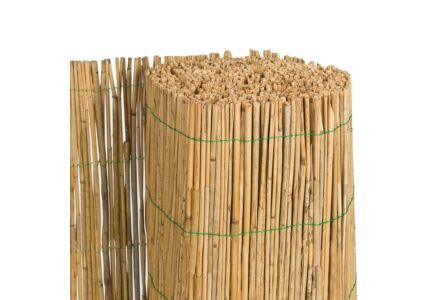 Rieten decoratiemat enkelvoudig gebonden 600x200cm