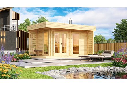 Buiten sauna Inari 70mm