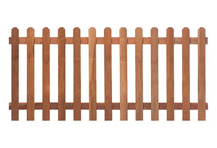Tuinhek hardhout recht 60x180cm 