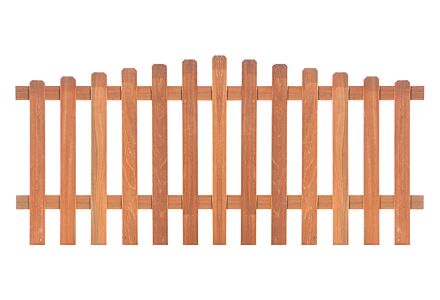 Tuinhek hardhout toog 60x180cm 