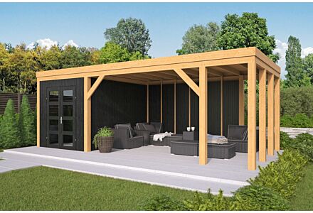 DHZ Plat Dak Vriezenveen Zwart 750x355cm