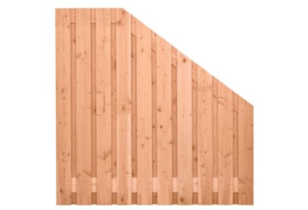 Tuinscherm Lariks Douglas Zwarte Woud verloop 180x180cm