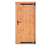 Selecteer Enkele deur dicht Red Class Wood rechtsdraaiend 100x205cm