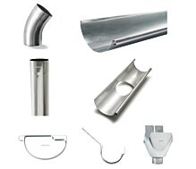 Selecteer Dakgoot-set verzinkt 3838L