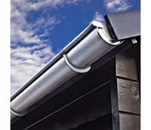 Selecteer Dakgoot-set verzinkt 125mm carport zadeldak