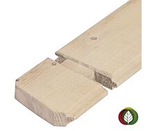 Selecteer Extra wandlaag aanbouw 28mm onbehandeld